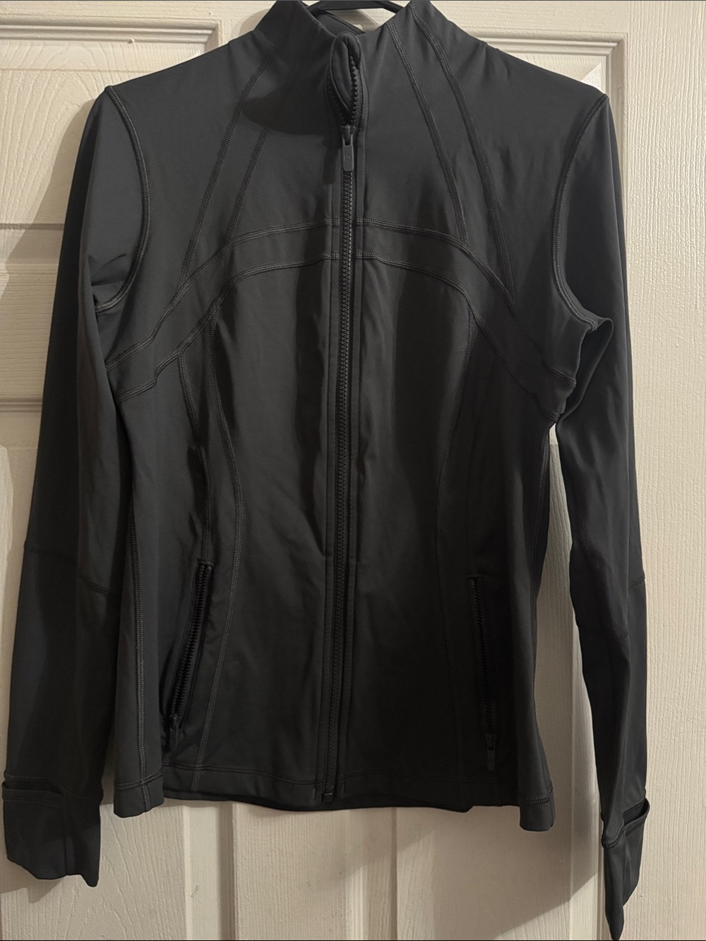 lululemon athletica Gray Full-Zip Performance Jacket